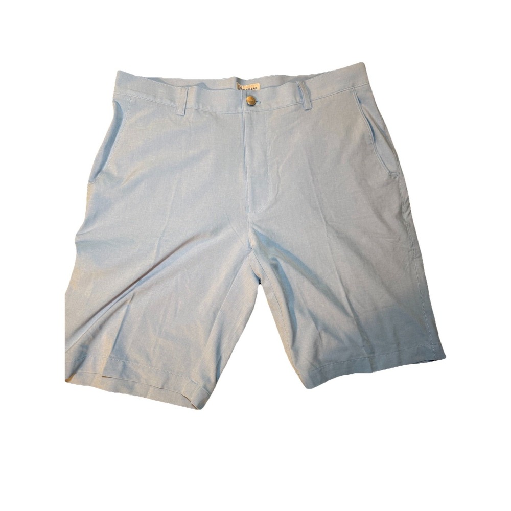 Mens Peter Millar light blue chino shorts size 34
